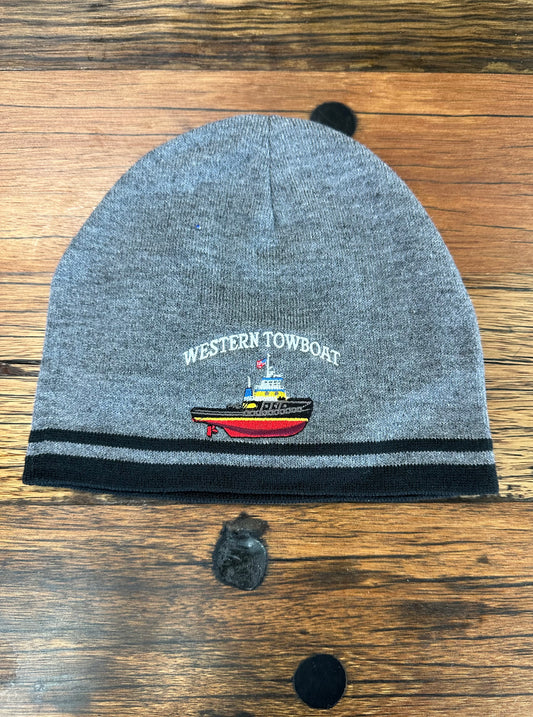 WTB throwback logo short beanie