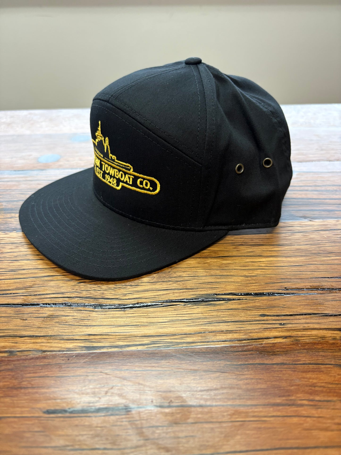 5 panel WTB new boat logo hat