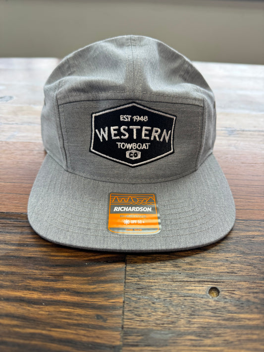 5 panel WTB badge logo hat